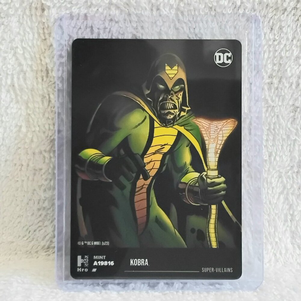 5/$20 Mint 2023 Hro Hybrid Kobra DC Card A19816!!